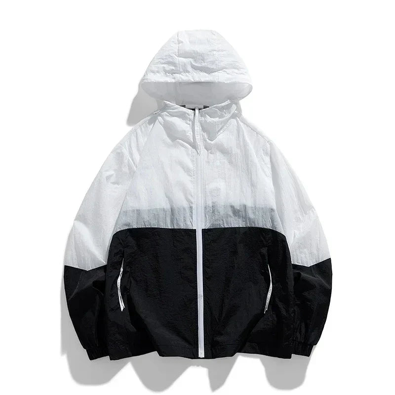 Breathable Polyester Windbreaker