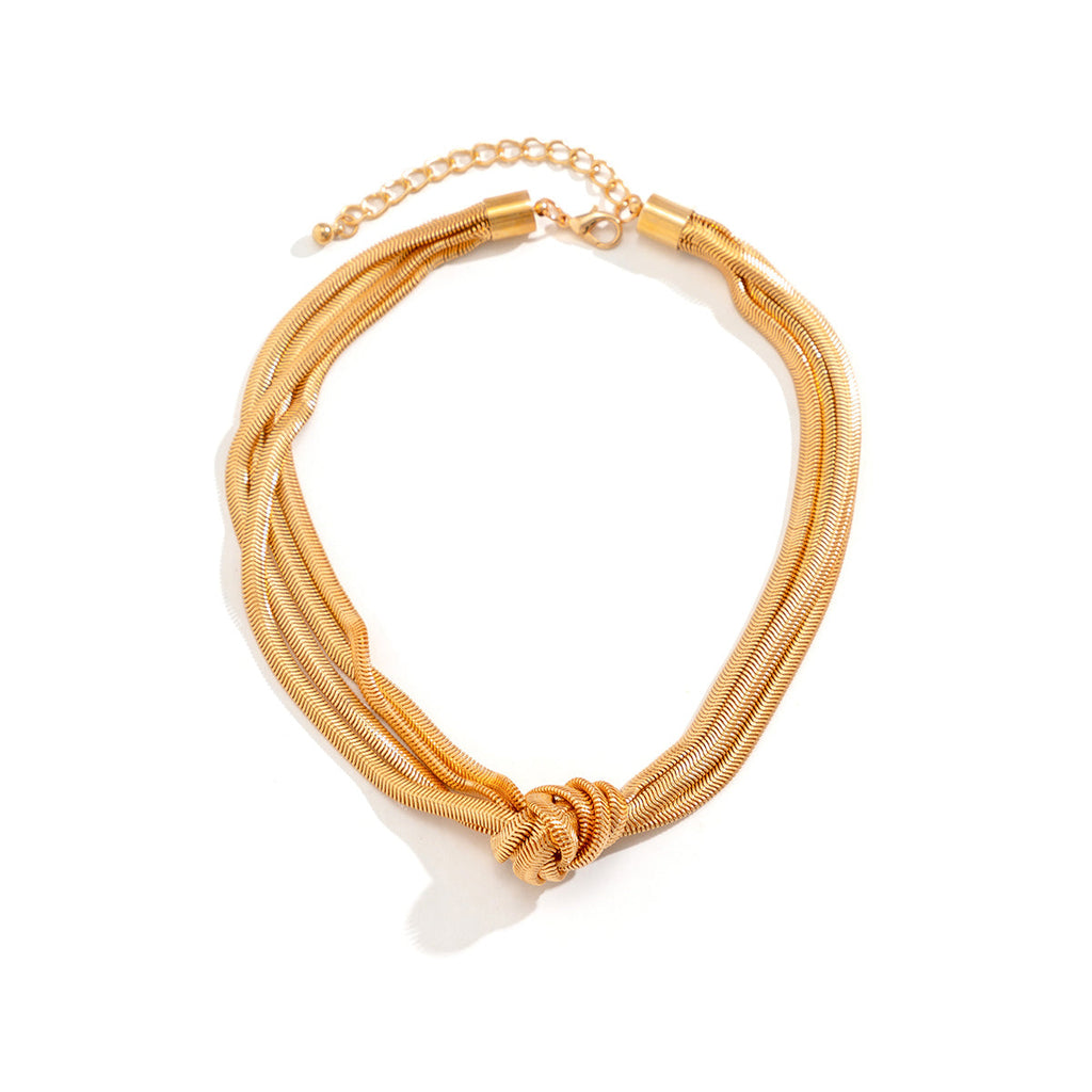 Izy - Intricate Knot Necklace