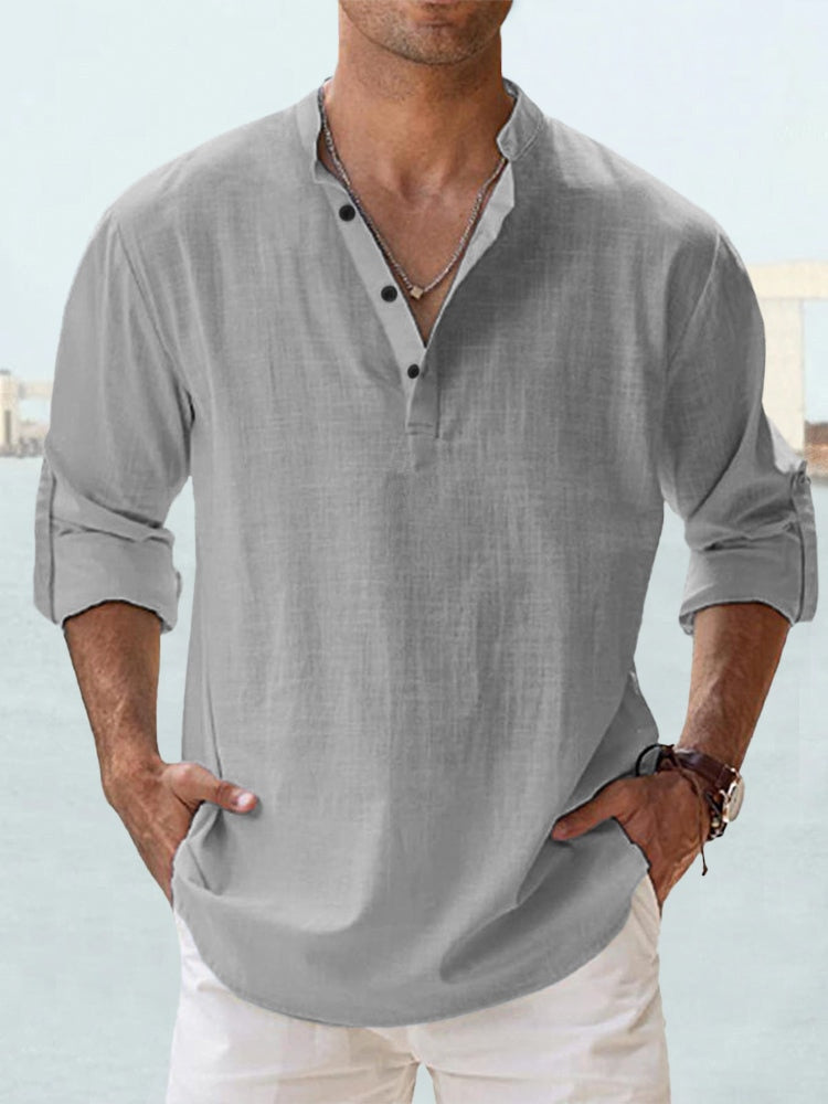 Austin - Breathable Button-Up Shirt