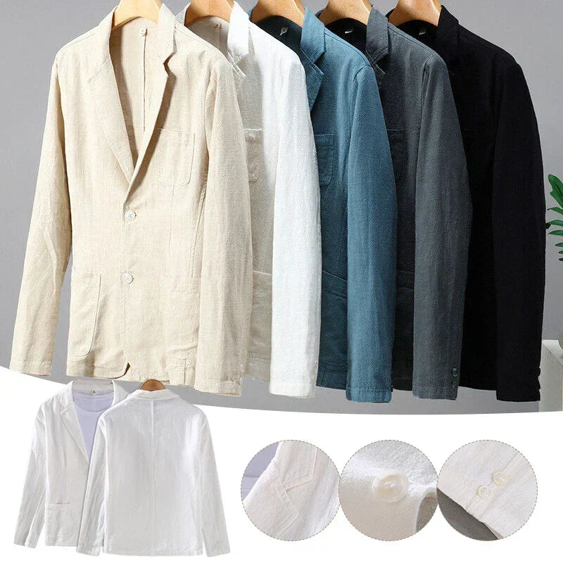 Breathable Linen Jacket
