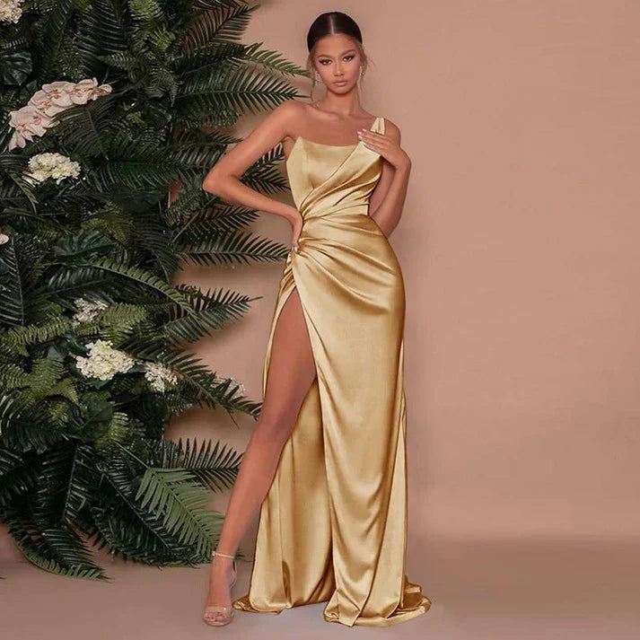 Seraphina - Satin Maxi Dress