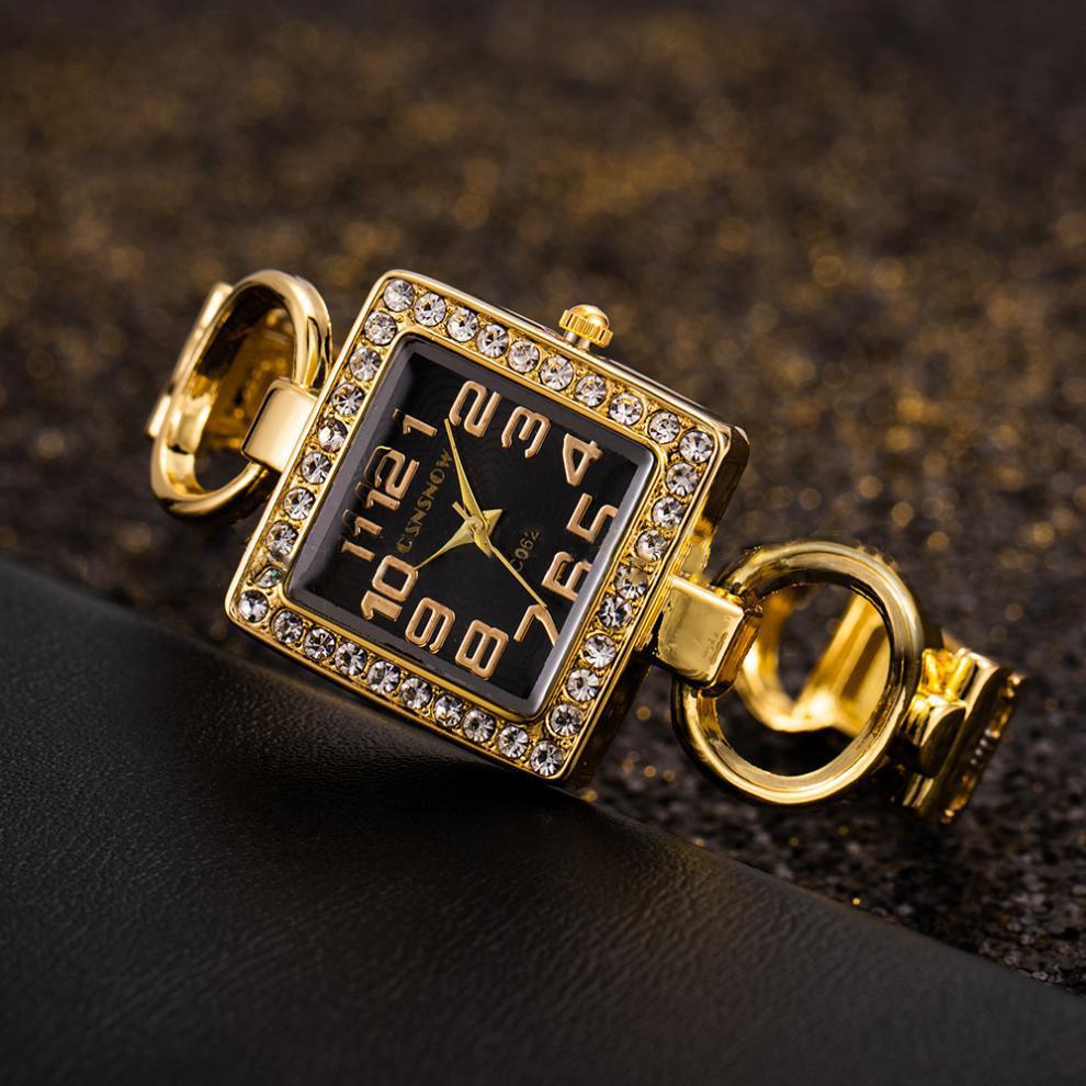 FrostGlimmer Radiant Stainless Steel Bracelet Watch