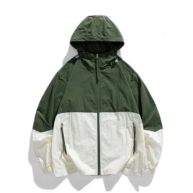 Breathable Polyester Windbreaker