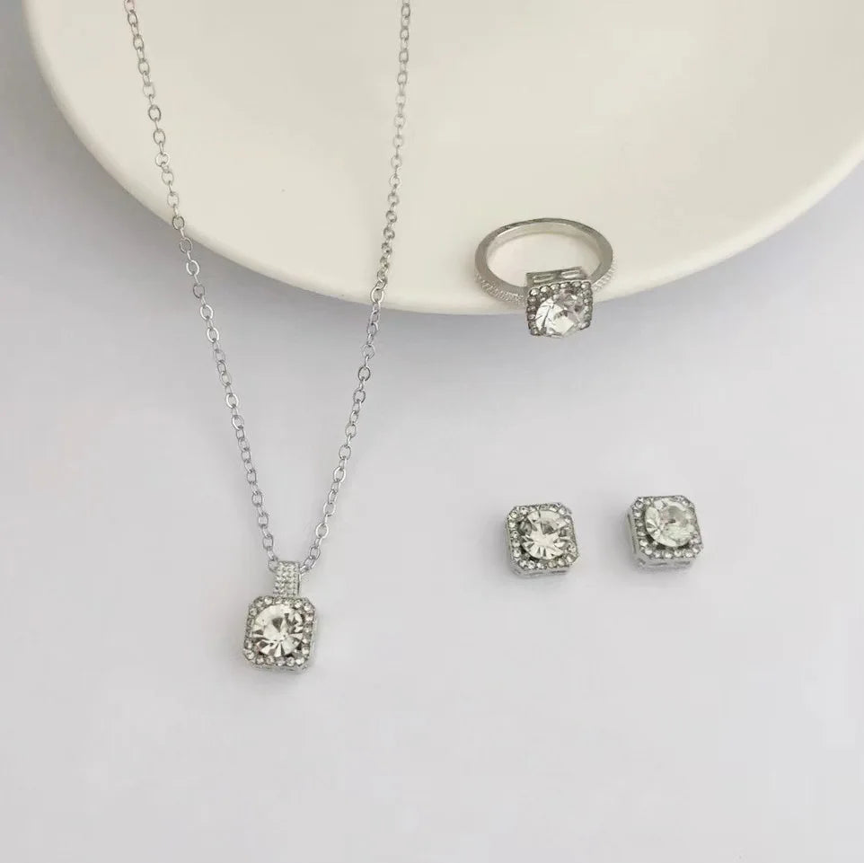 Luxury Cube Jewelry Set Limited Edition Exclusive Collection