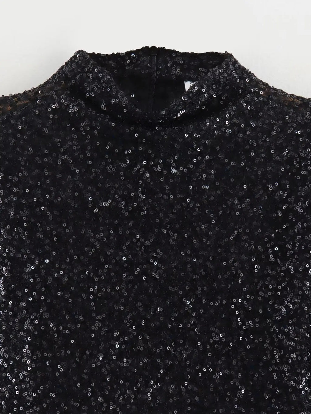Vayenna - Quilted Sequin Mini Dress
