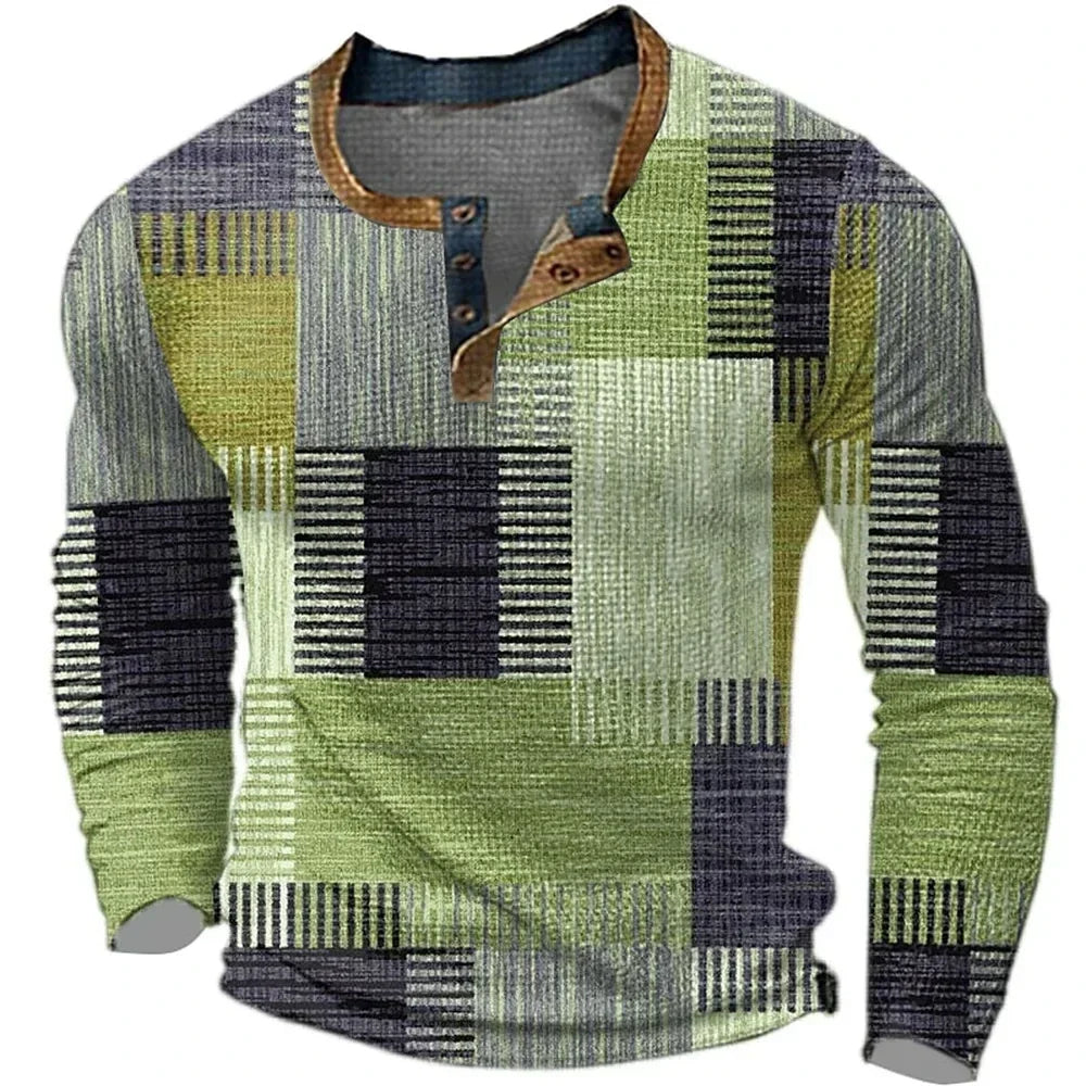 Andrew - Multicolor Long Sleeve Shirt