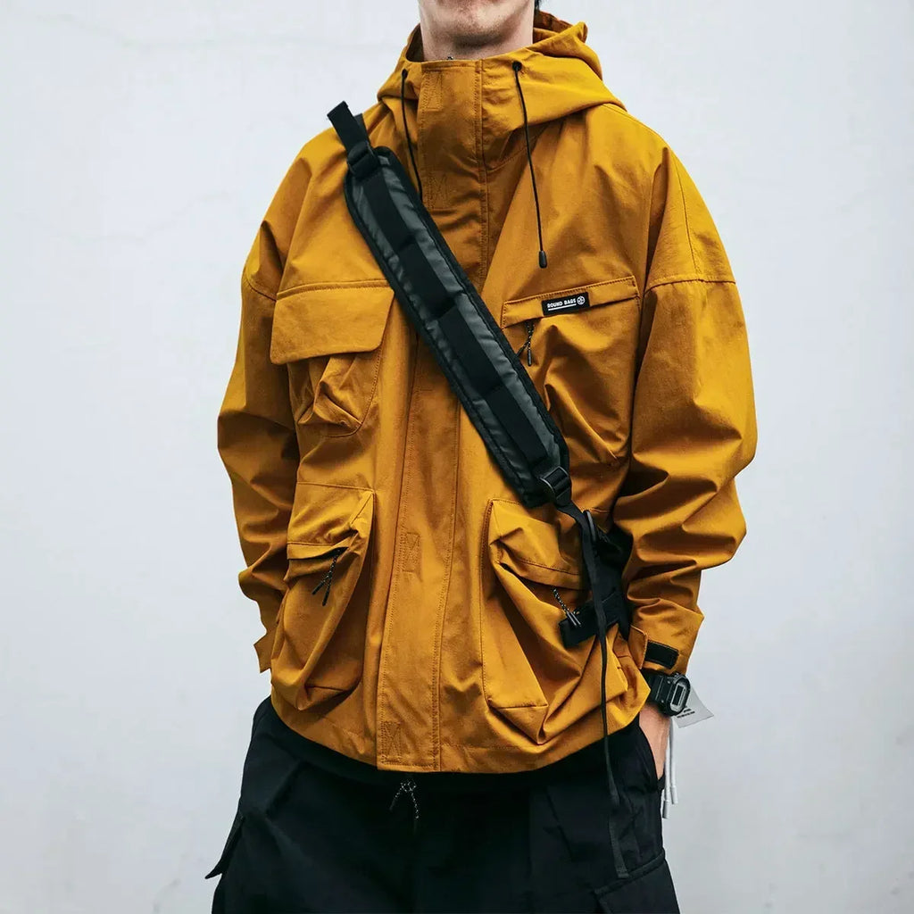 Water-Resistant Jacket with Wind Protection