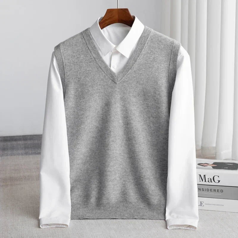 Men’s V-Neck Sweater Vest