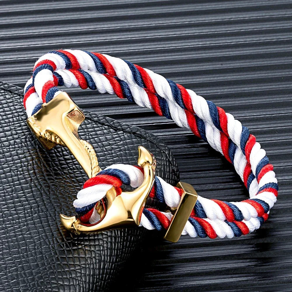 Anchor Rope Bracelet