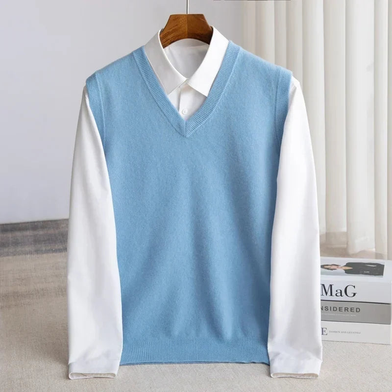 Men’s V-Neck Sweater Vest