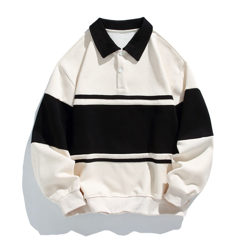 Men's Cotton Sweatshirt Striped