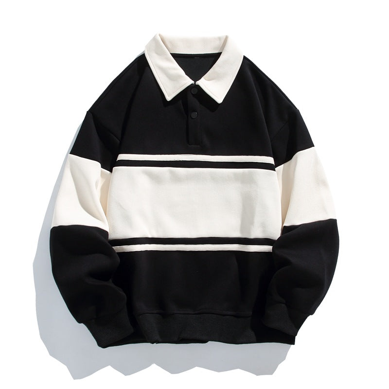 Men's Cotton Sweatshirt Striped