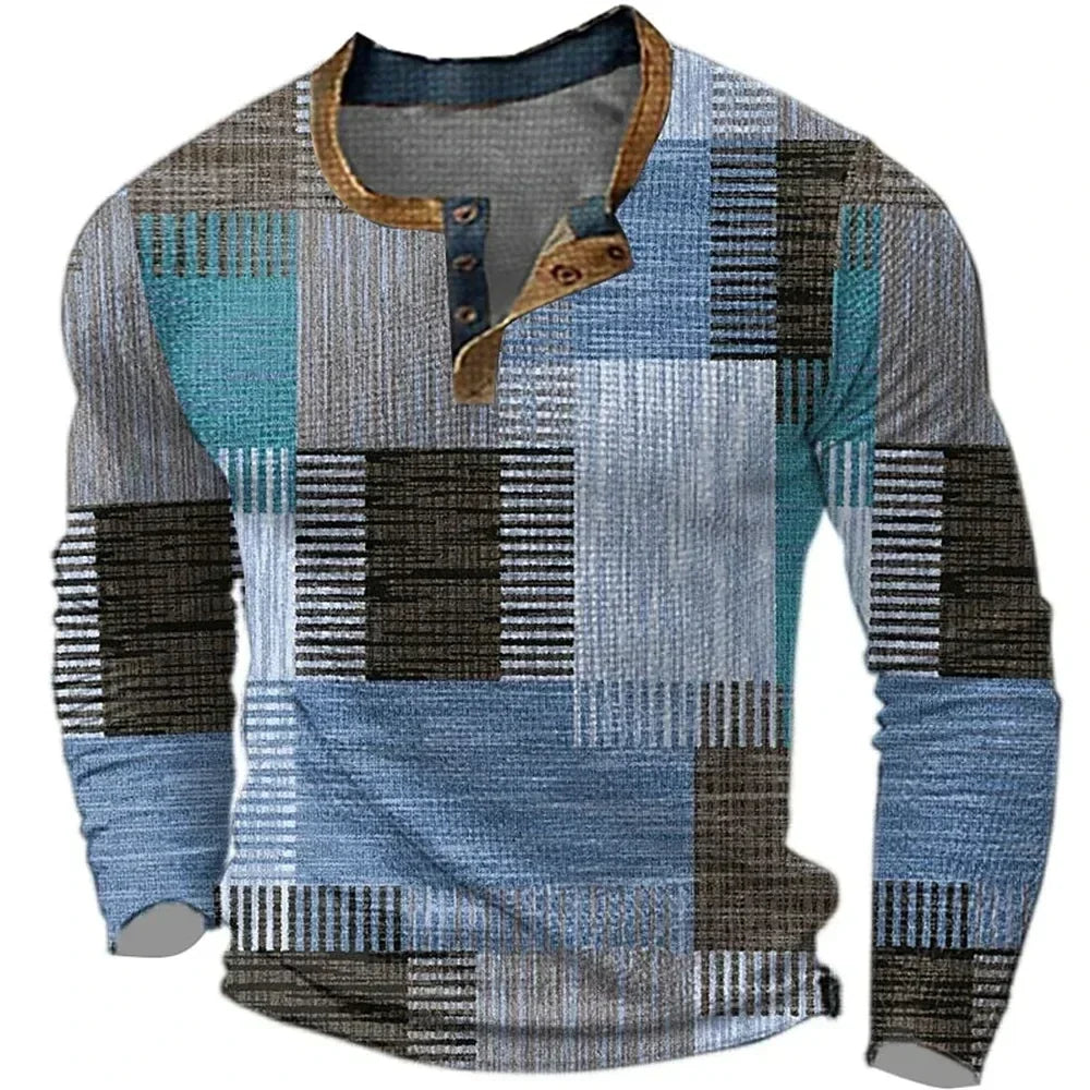 Andrew - Multicolor Long Sleeve Shirt
