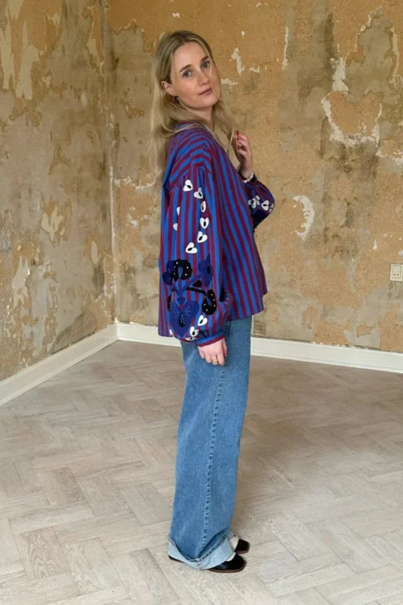 Retro Carousel Blouse