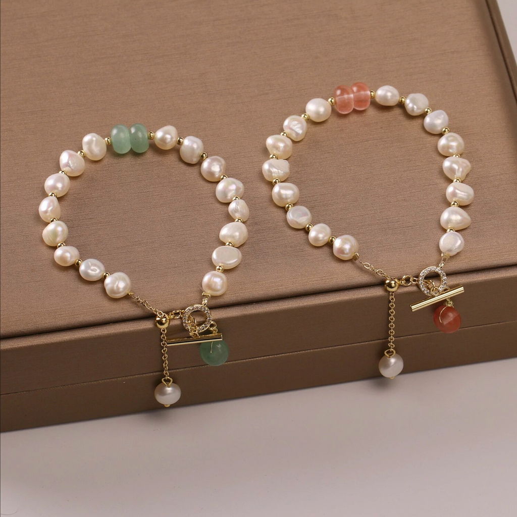 Sofia Elegant Freshwater Pearl Bracelet