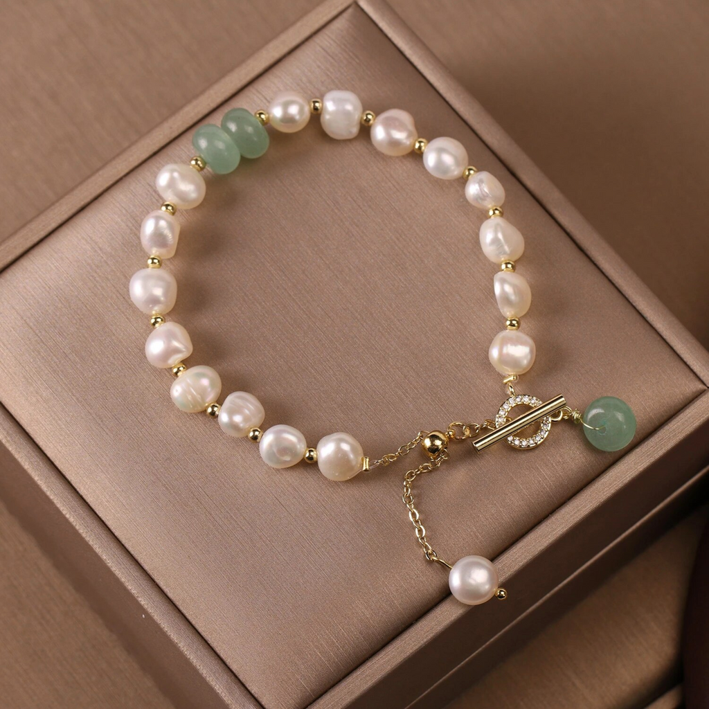 Sofia Elegant Freshwater Pearl Bracelet