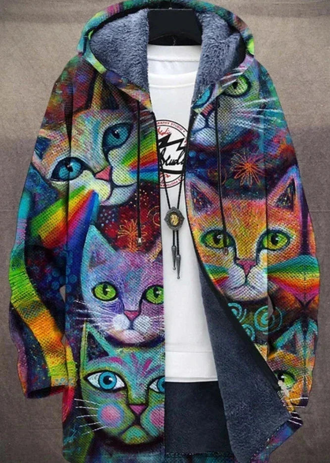 Warm Polyester Hoodie