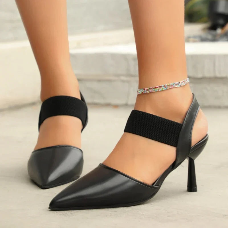 Women’s Pointed-Toe Slingback Heels