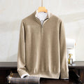 Knit Sweater with Zip Front