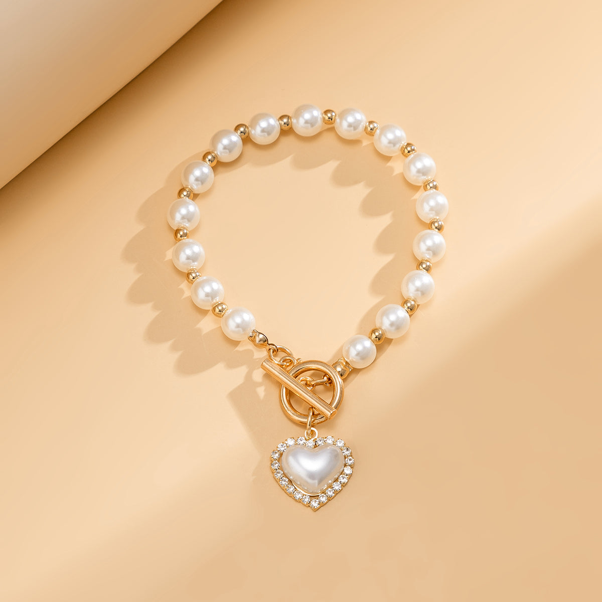 Freshwater Pearl Charm Bracelet - Olivia