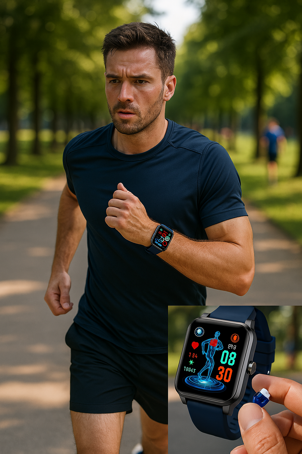 Touchscreen Smart Sports Watch