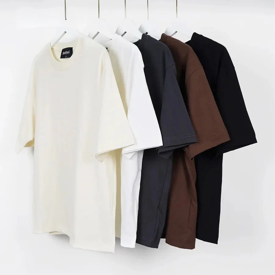 Oversized Cotton T-Shirt - Relaxed Fit for Men & Women