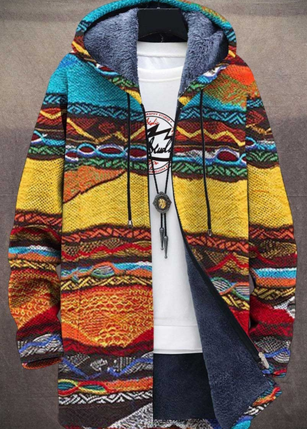 Warm Polyester Hoodie