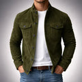Jacob - Classic Pocket Suede Jacket