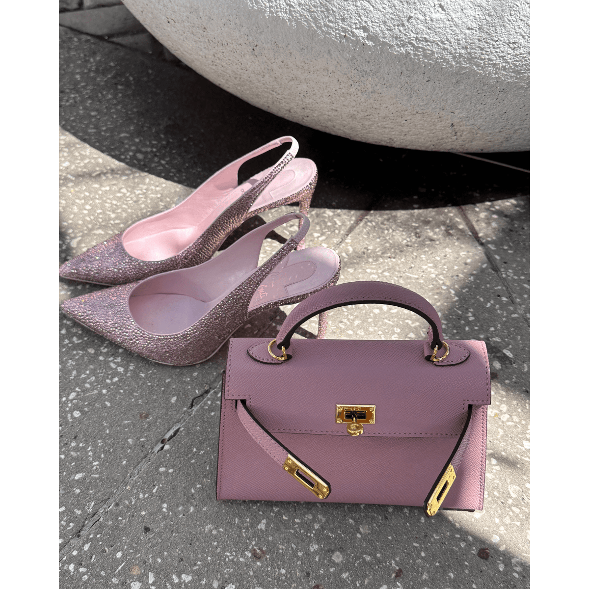 Fiorenza Top Handle Flap Vegan Leather Handbag - Compact Crossbody with Detachable Strap
