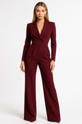 Women's Dressy Wide-Leg Jumpsuit