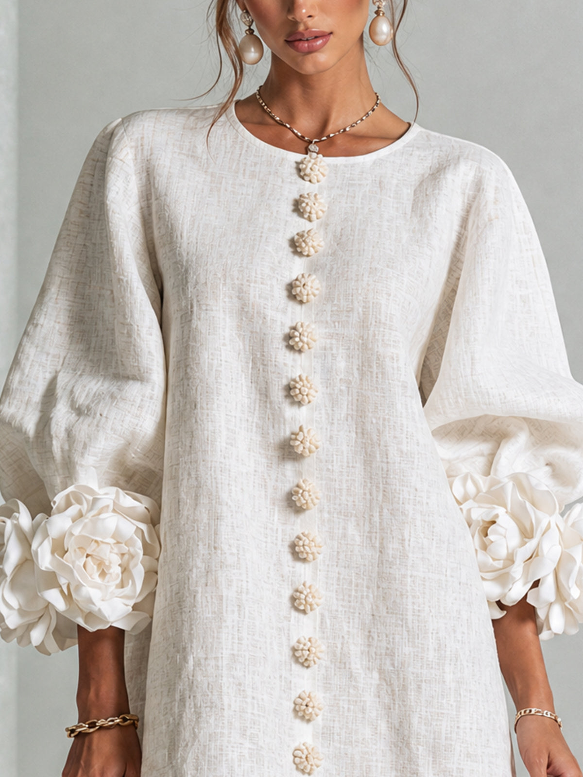 Alice - Sculptural Mini Dress