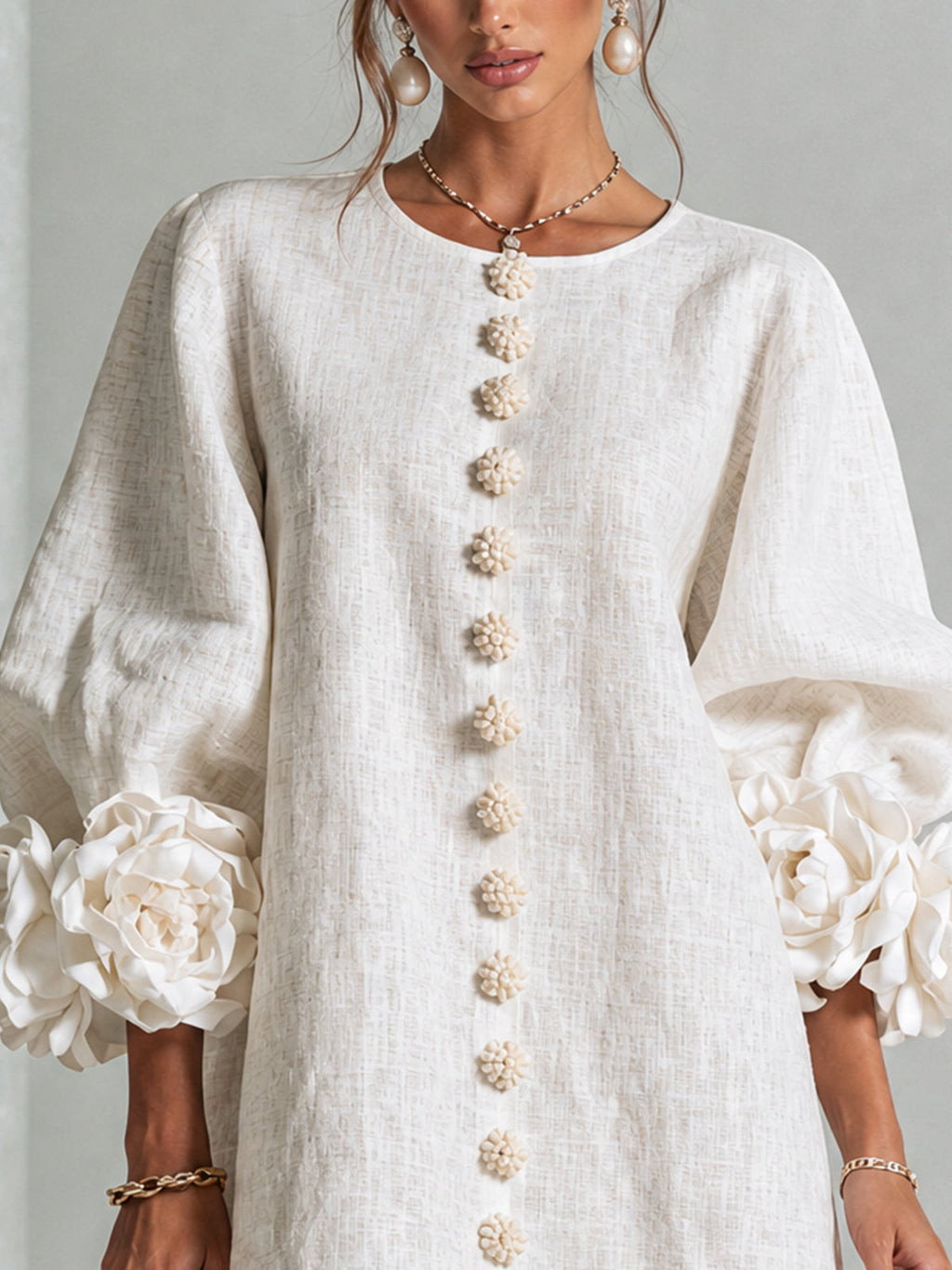 Elise  - Sculptural Mini Dress