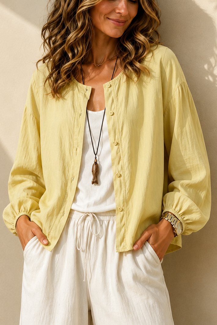 Sienna – Loose Fit Button-Down Shirt