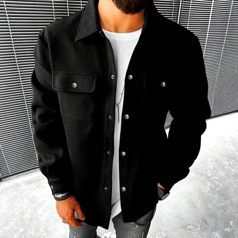 Abel - Men's Button Front Casual Jacket