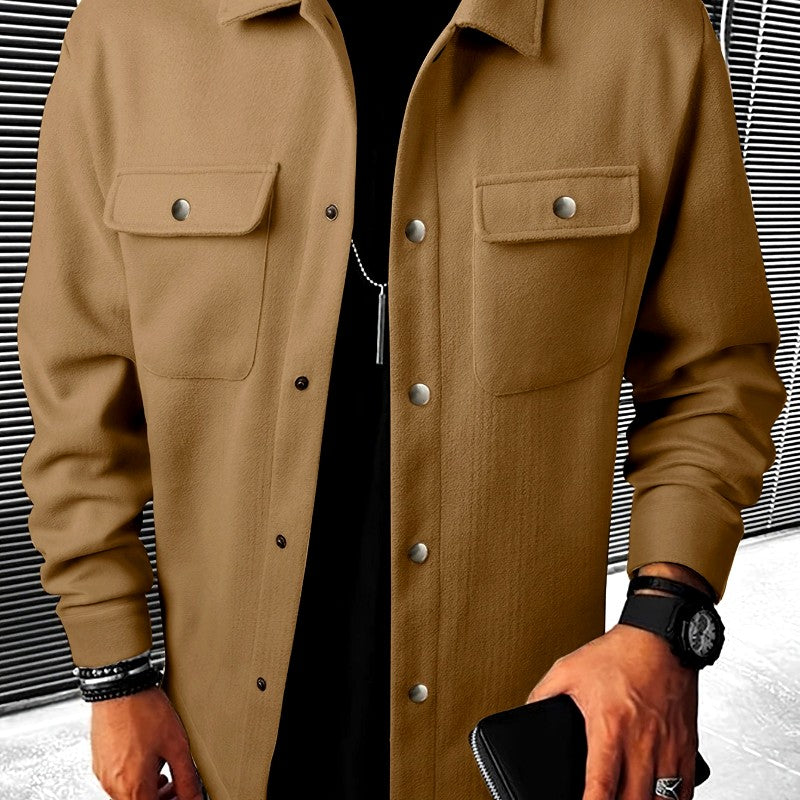 Abel - Men's Button Front Casual Jacket