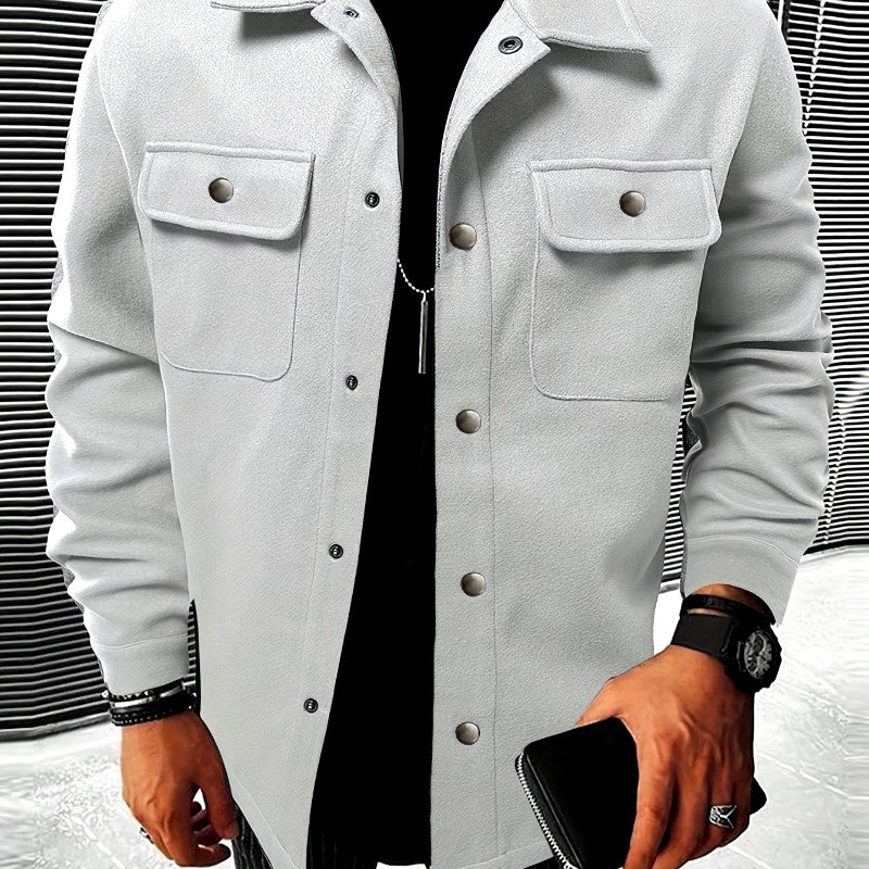 Abel - Men's Button Front Casual Jacket