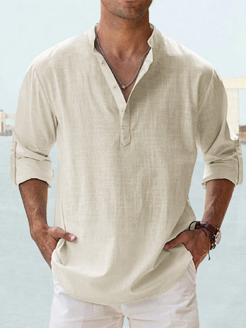 Austin - Breathable Button-Up Shirt