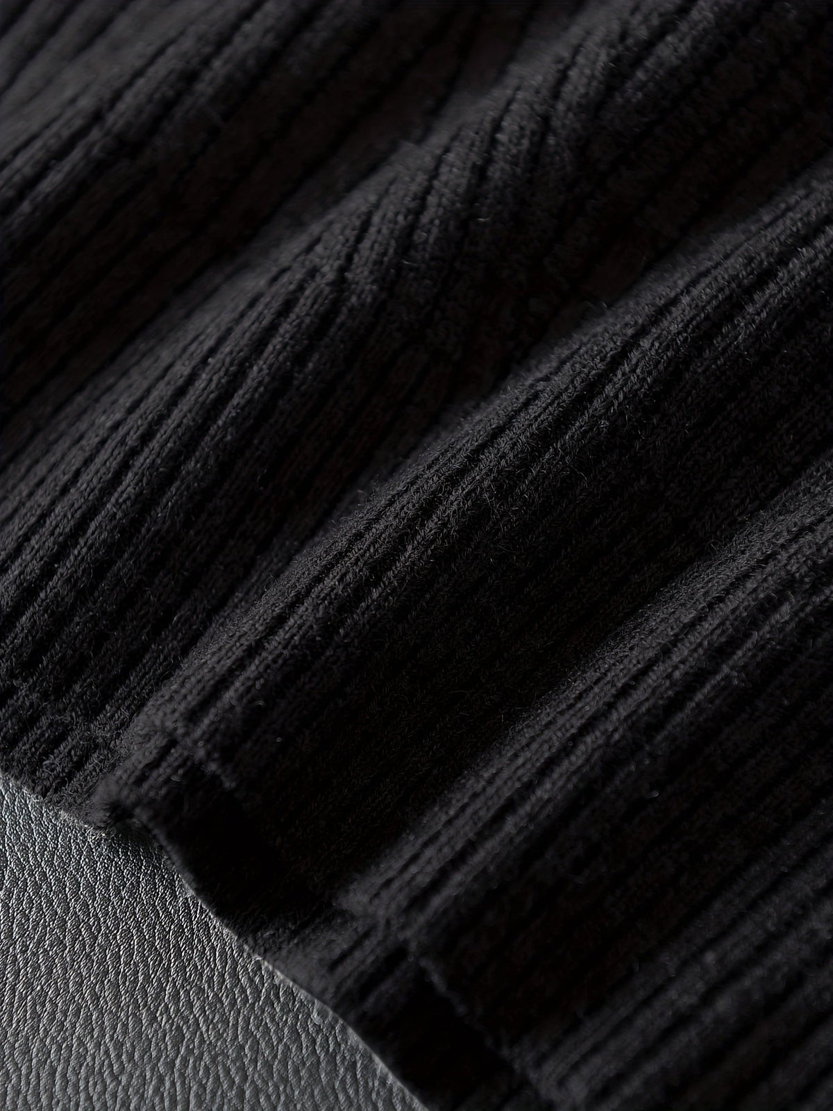Men’s Black V-Neck Sweater Vest