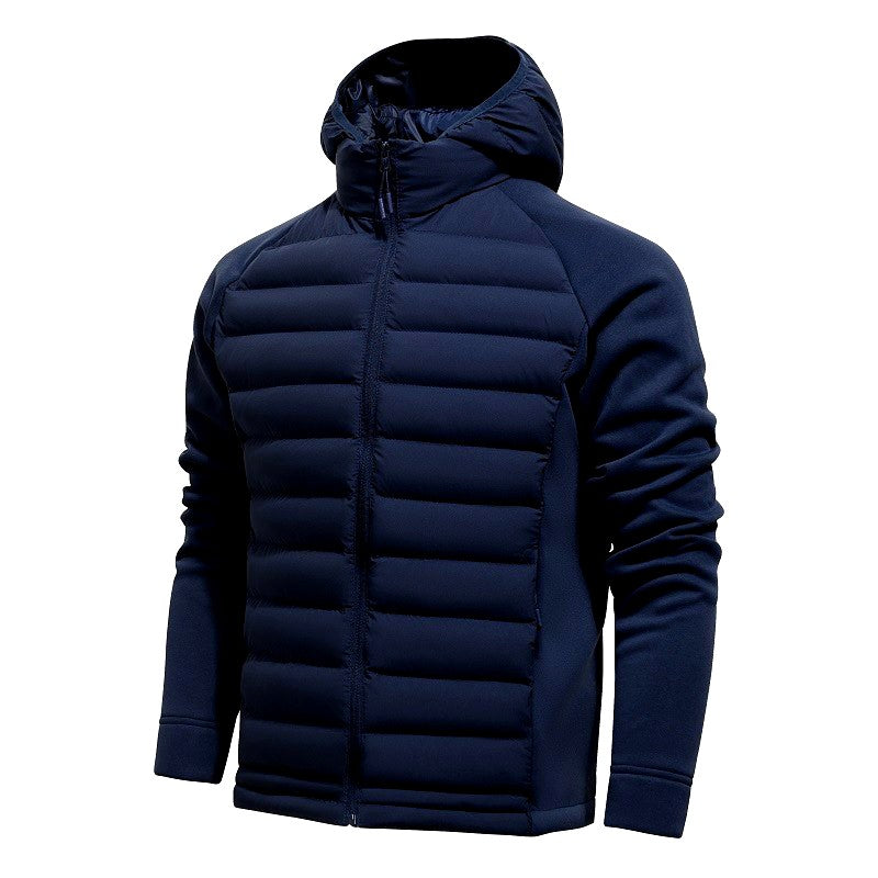 Alexander - Men's Hooded Quilted Puffer Jacket