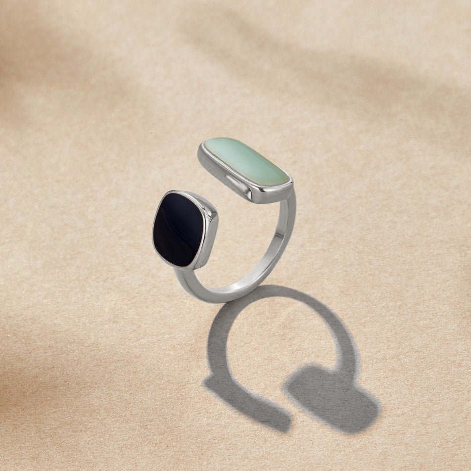 Silver Aquamarine Ring