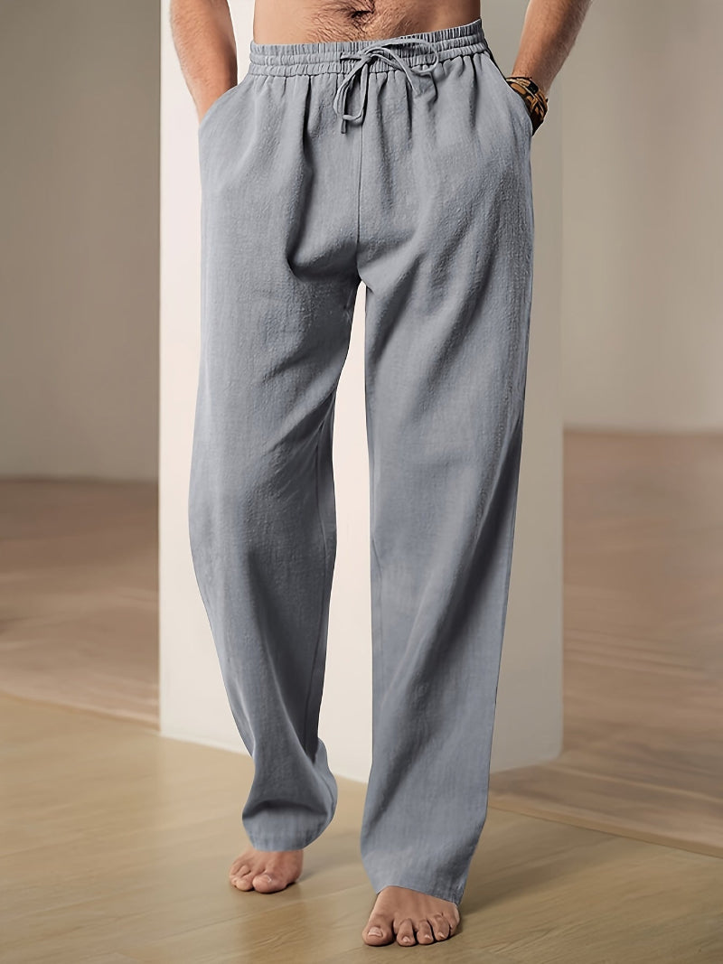 Men’s Relaxed Fit Drawstring Pants
