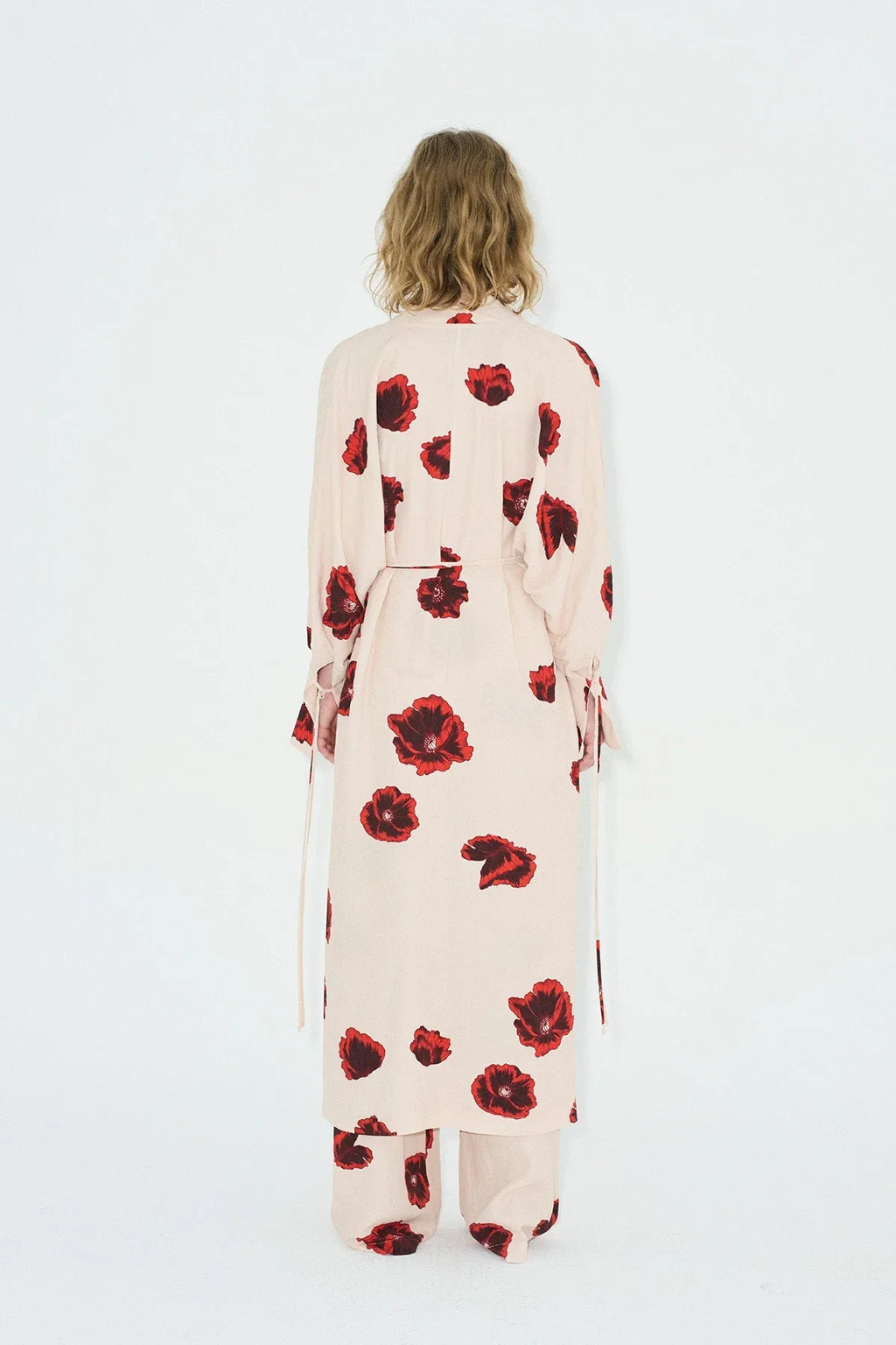 Modern Sahara Print Kimono Dress
