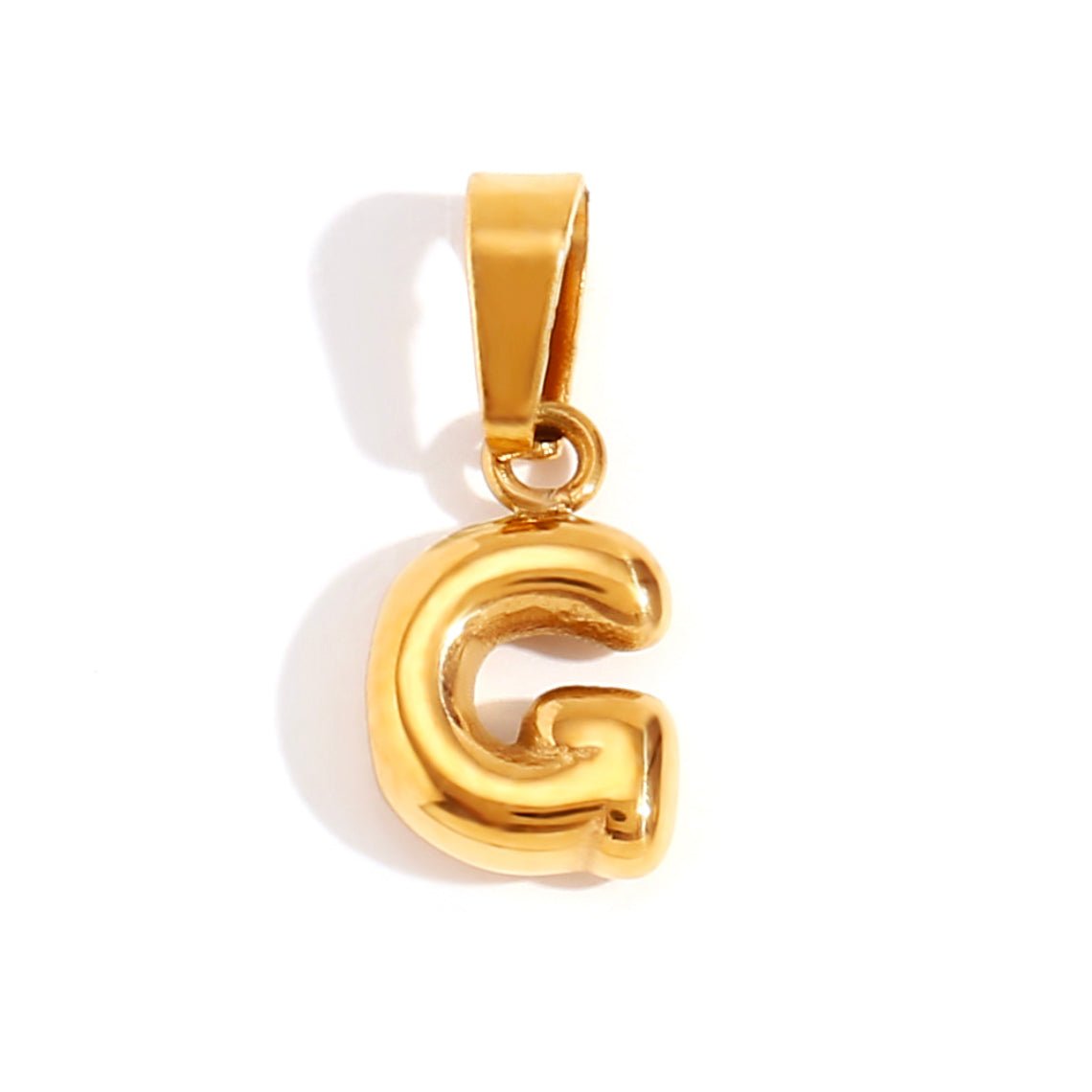 Sophisticated Bubble Letter Necklace - Phaedra