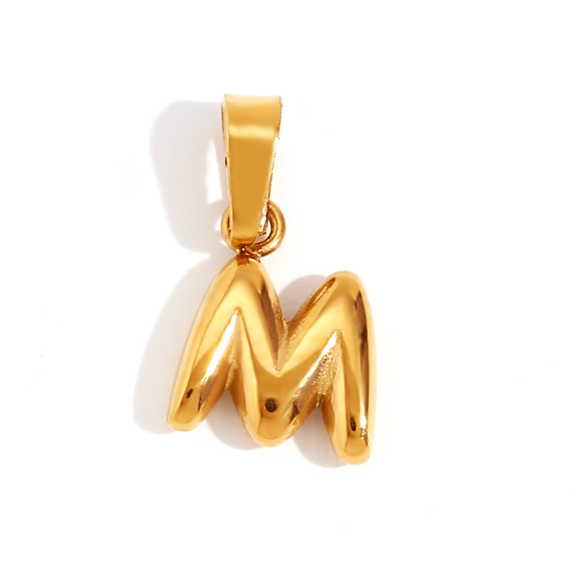 Sophisticated Bubble Letter Necklace - Phaedra