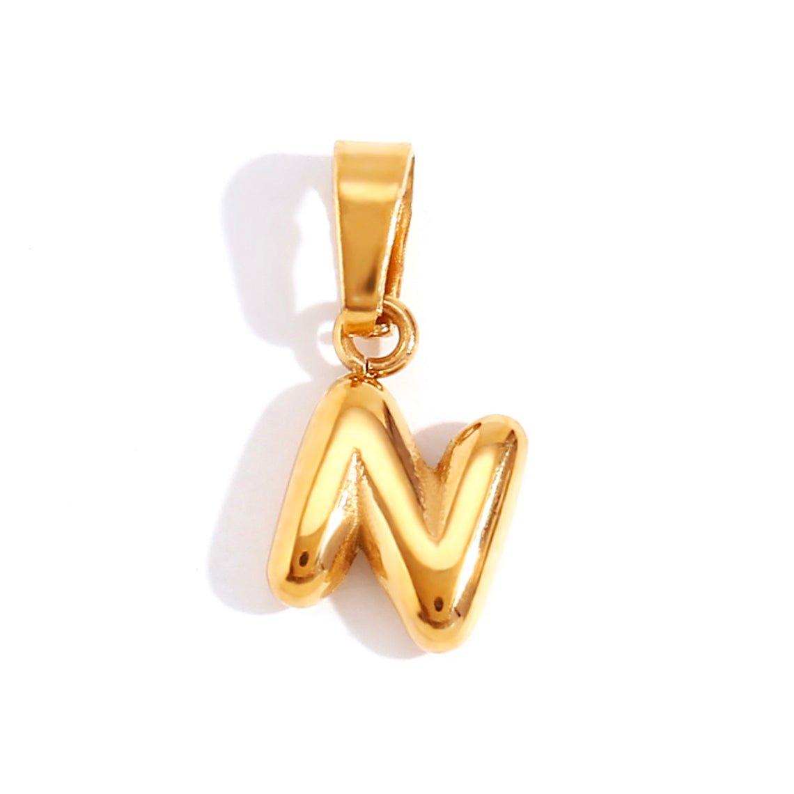 Sophisticated Bubble Letter Necklace - Phaedra