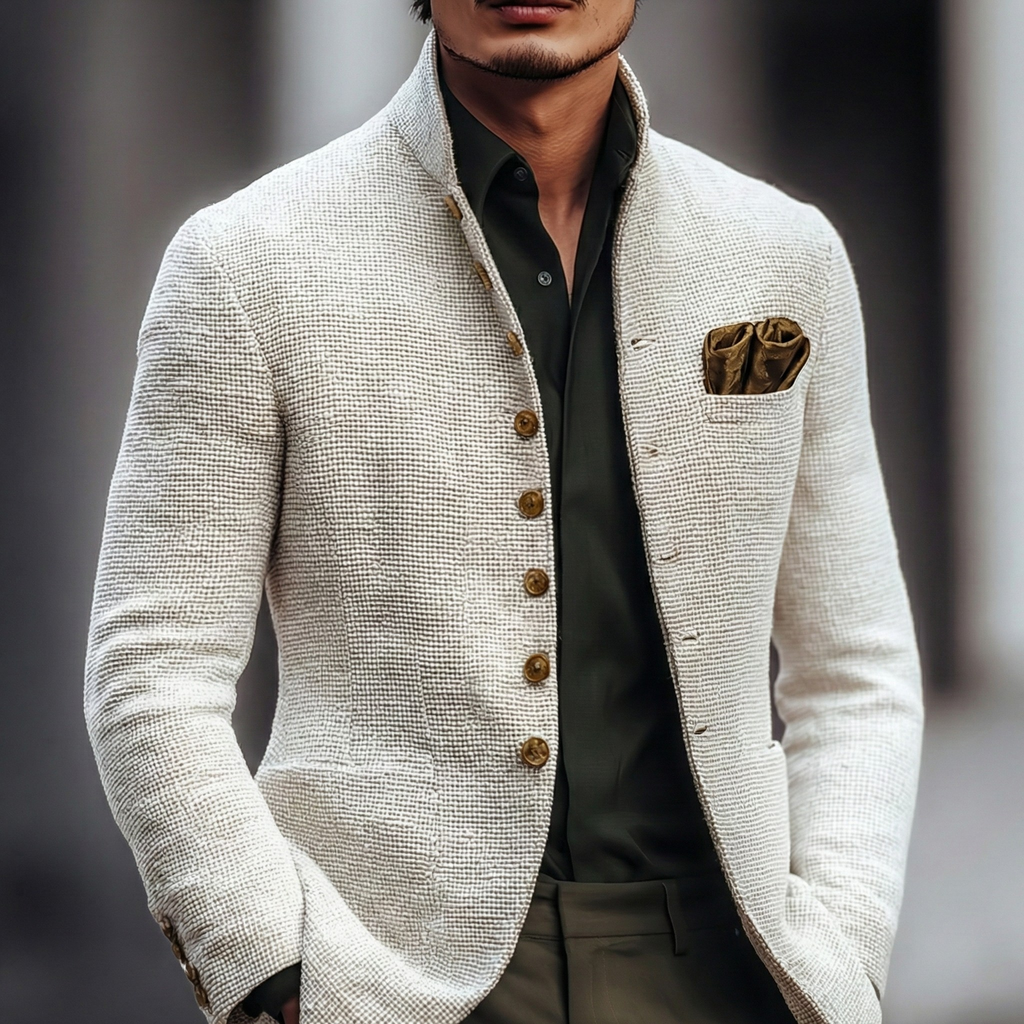 Harold - Refined Single Breasted Cardigan