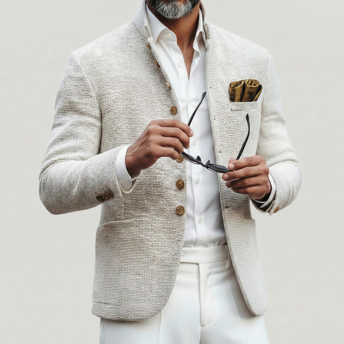 Harold - Refined Single Breasted Cardigan