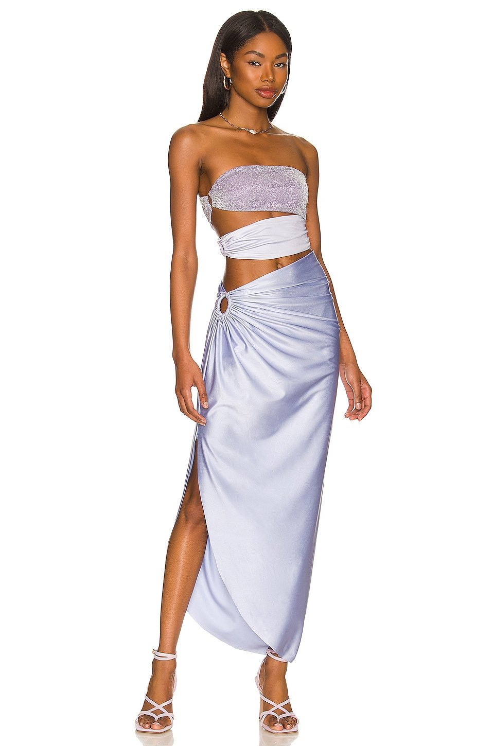 Coordinated Carlin Cut-out Two-pieces Swim Set