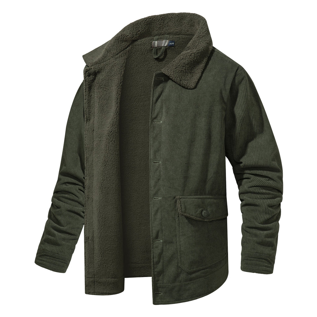 Lined Wool Blend Jacket
