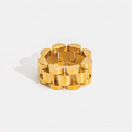 Gold Chain Ring